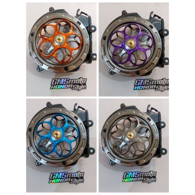 Cover Kipas Carbon Spinner Cover Kipas Carbon untuk Motor BEAT Scoopy Beat Street Tahun 2021 Sampai