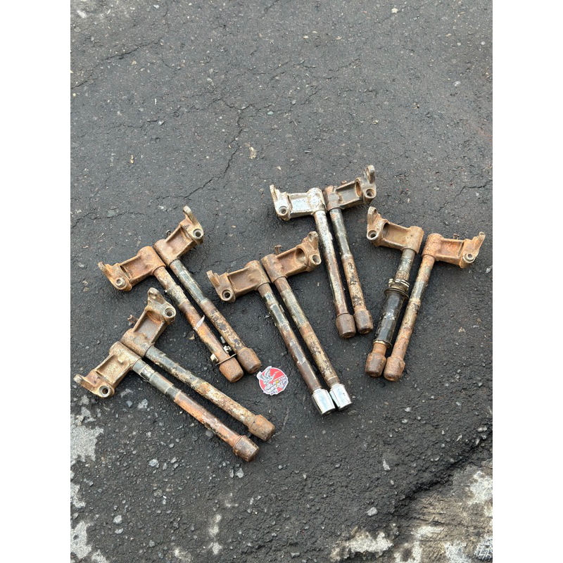 Stang Stir JRS 120 thailand ORIGINAL IMPORT BEKAS MULUS lubang standart 30 pnp ninja lubang stang di