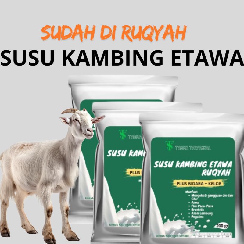 

SUSU KAMBING ETAWA RUQYAH BIDARA KELOR TSUMMA TAWAKKAL