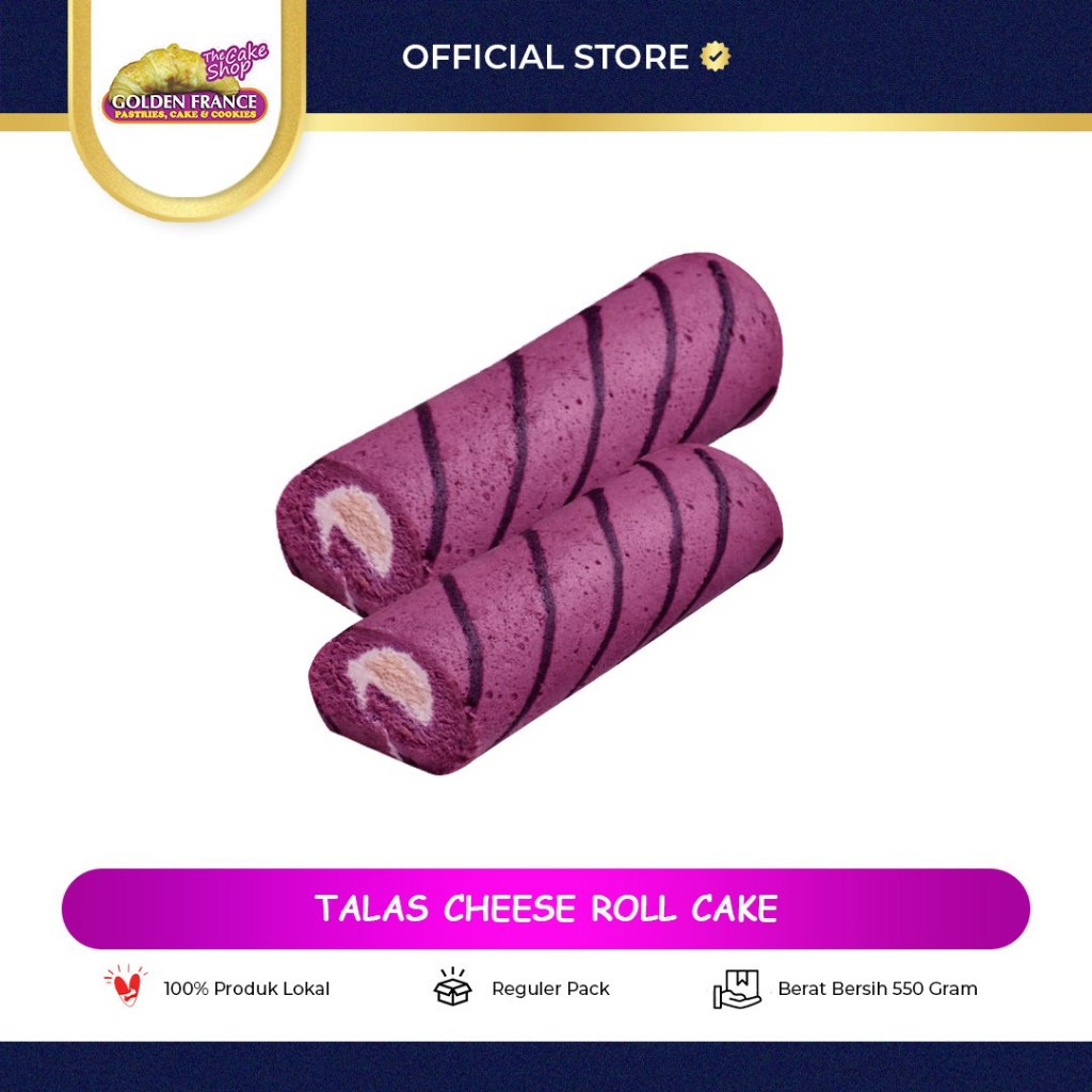 

ROLL TALAS CAKE (522 GR) GOLDEN FRANCE