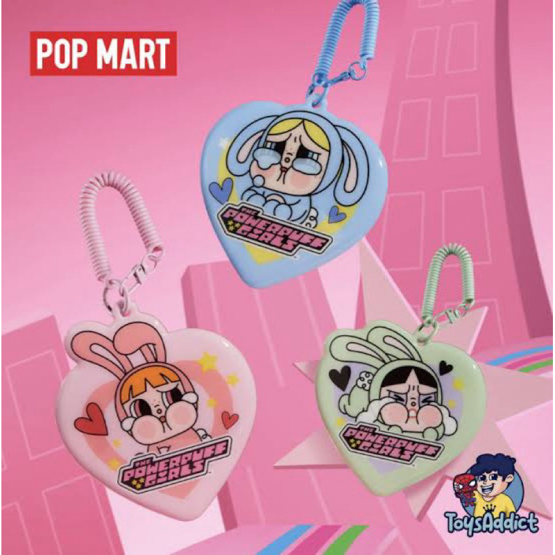 

[ORIGINAL & READY] CRYBABY X POWERPUFF GIRLS PPG SERIES CARD HOLDER LANYARD BLIND BOX POP MART ORIGINAL