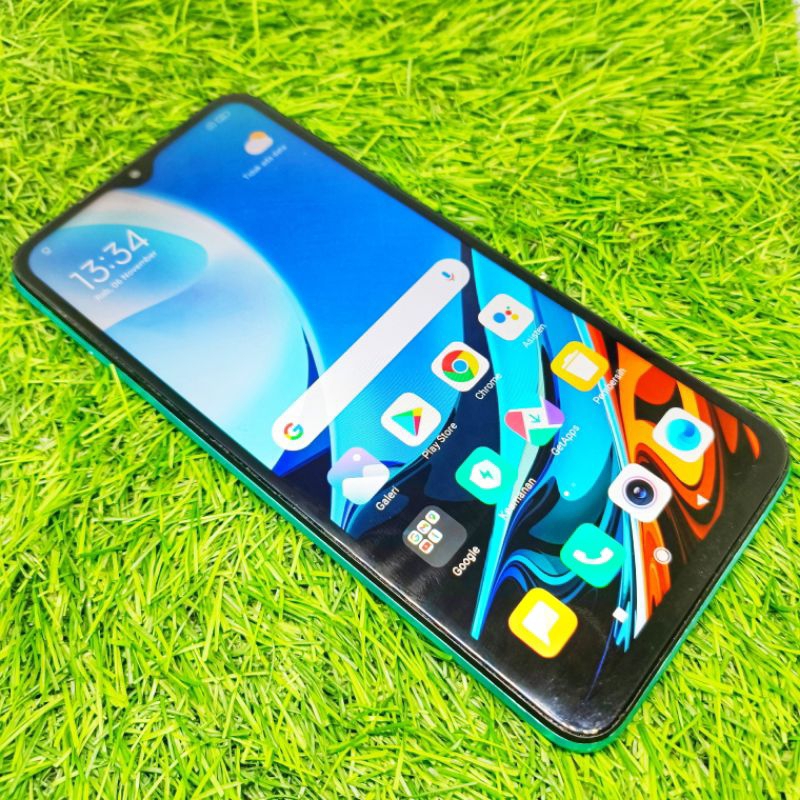 XIAOMI REDMI 9T 6/128 BATERAI JUMBO AWET NORMAL BERKUALITAS HARGA TERJANGKAU HP ANDROID NORMAL MURAH