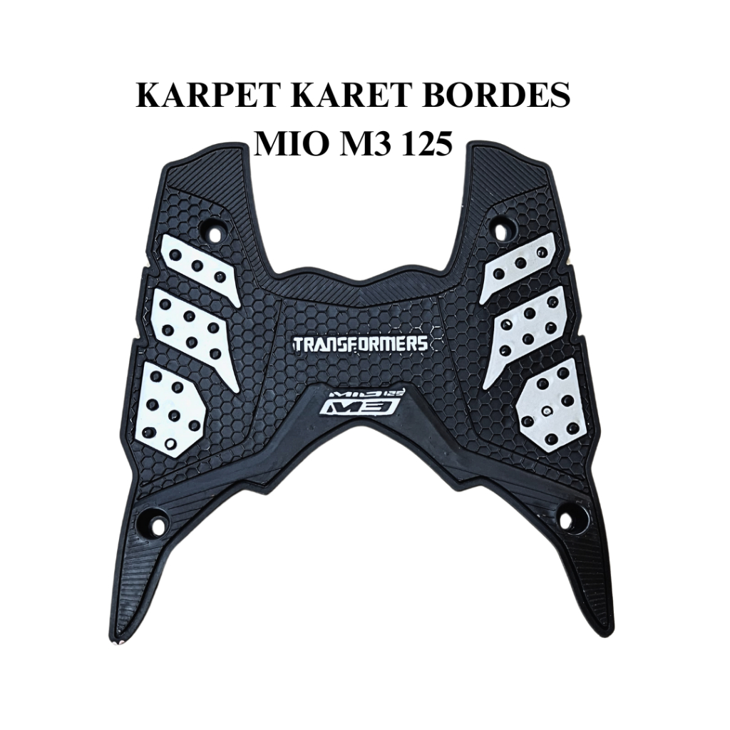 KARPET KARET BORDES MIO M3 125 TRANFORMER