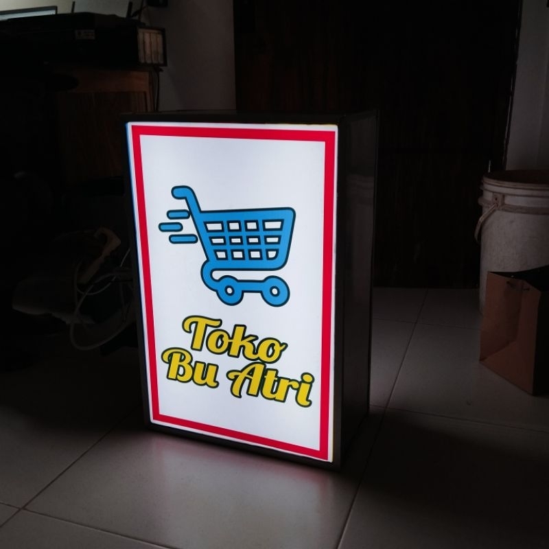 

Neon Box Banner Backlite Custom