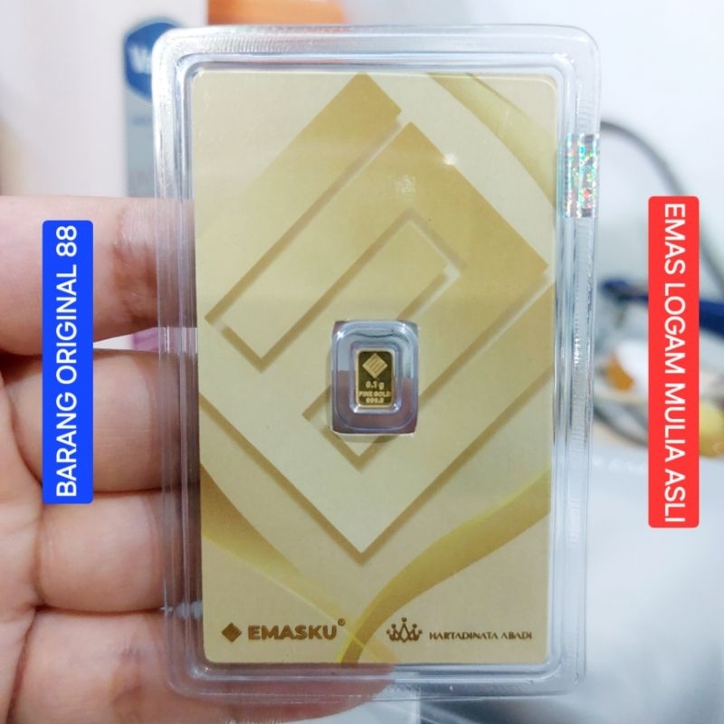 KHUSUS AREA JAKARTA SAYA ANTAR GRATIS ONGKIR BAYAR KETIKA SAMPAI EMAS ANTAM 0.1 GRAM MICRO GOLD LOGA