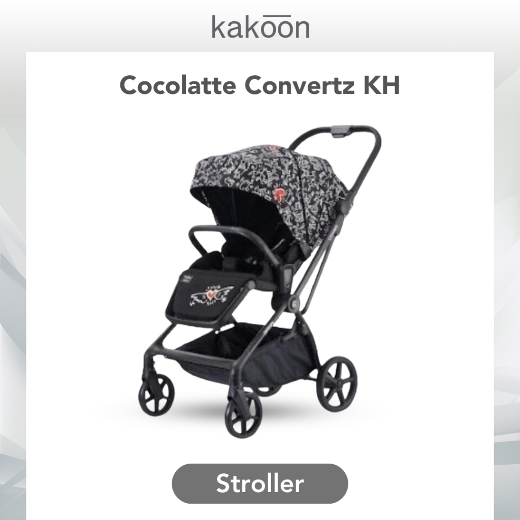 KAKOON COCOLATTE | Keith Haring  Convertz Stroller