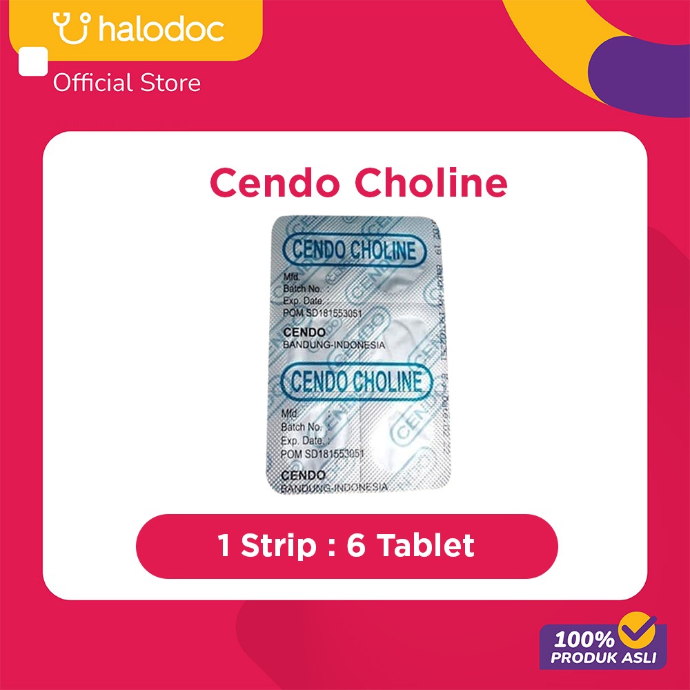 Cendo Choline 6 Kaplet