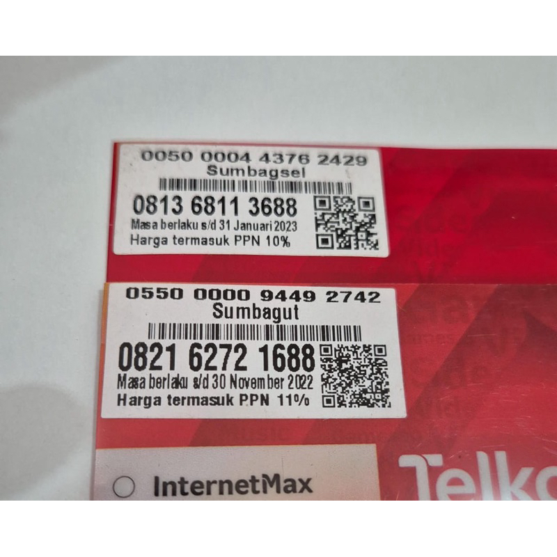 Nomor Cantik Simpati Request 08 1368 113688 & 0812 1368 1688