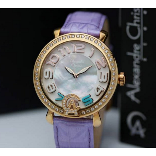 Jam Tangan Wanita Alexandre Christie AC 2391 LH LPPRG Original