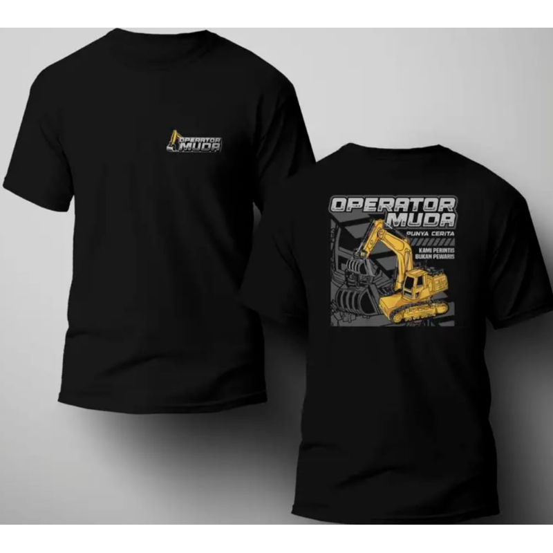 KAOS OPERATOR MUDA PUNYA CERITA EXCAVATOR