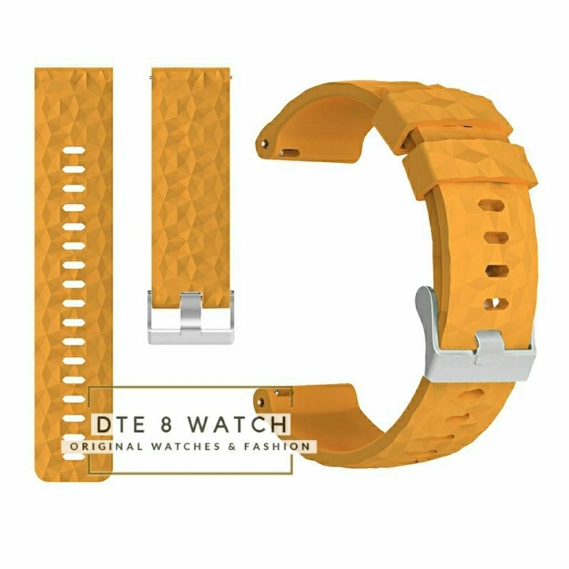 Strap Jam Tangan Silikon Rubber 24mm SYz Quick Release