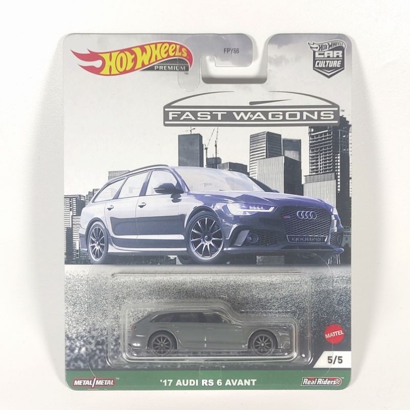 Hot Wheels Car Culture Audi RS 6 Avant Fast Wagon