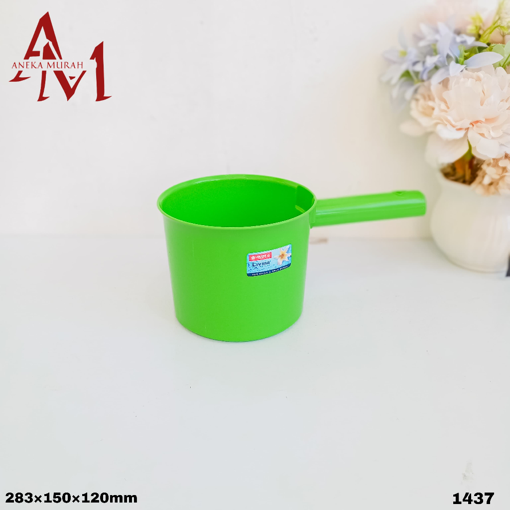 GAYUNG MANDI PLASTIK LION STAR SELVA WATER SCOOPER RW-2 ( 1437 )