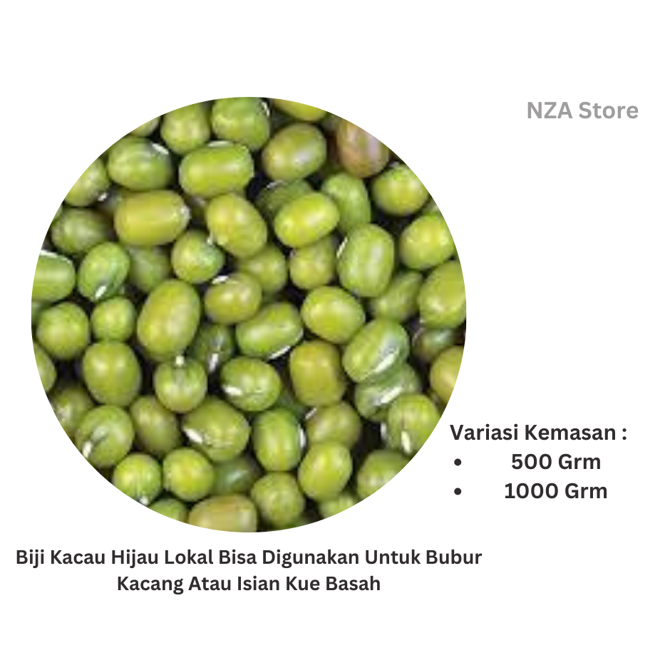 

Kacang Hijau - Kacang Hijau Organik - Berat 500/1000 Grm