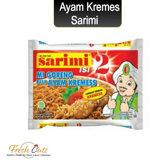 

Sarimi Isi 2 Rasa Ayam Kremes Goreng x3 pcs