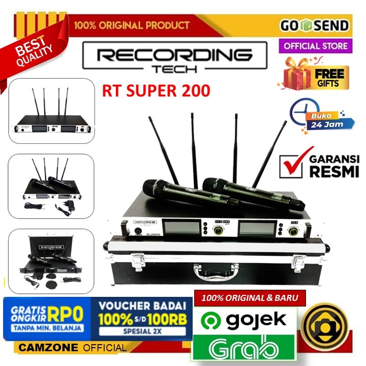 Recording Tech RT-SUPER 200 Mic Wireless