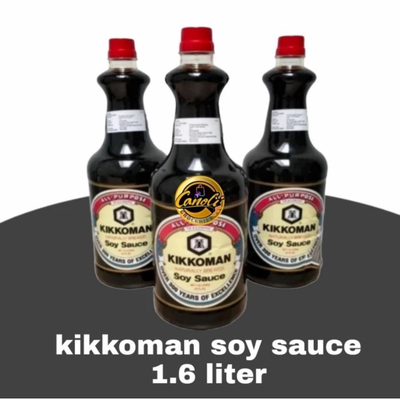 

KIKKOMAN Shoyu Premium Soy Sauce 1.6L - Kecap Asin Jepang Resto