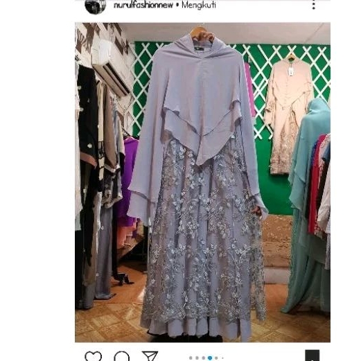 new set Syar'i by Efer fadhila series gamis premium