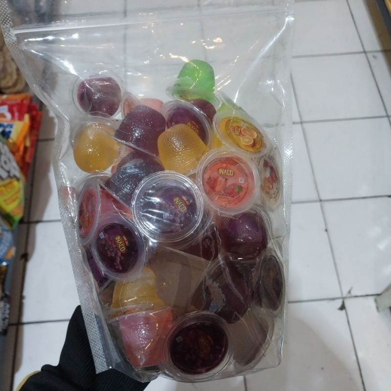 

JELLY INACO 1KG AGAR INACO JELLY POUCH AGAR AGAR JELLY PUDING