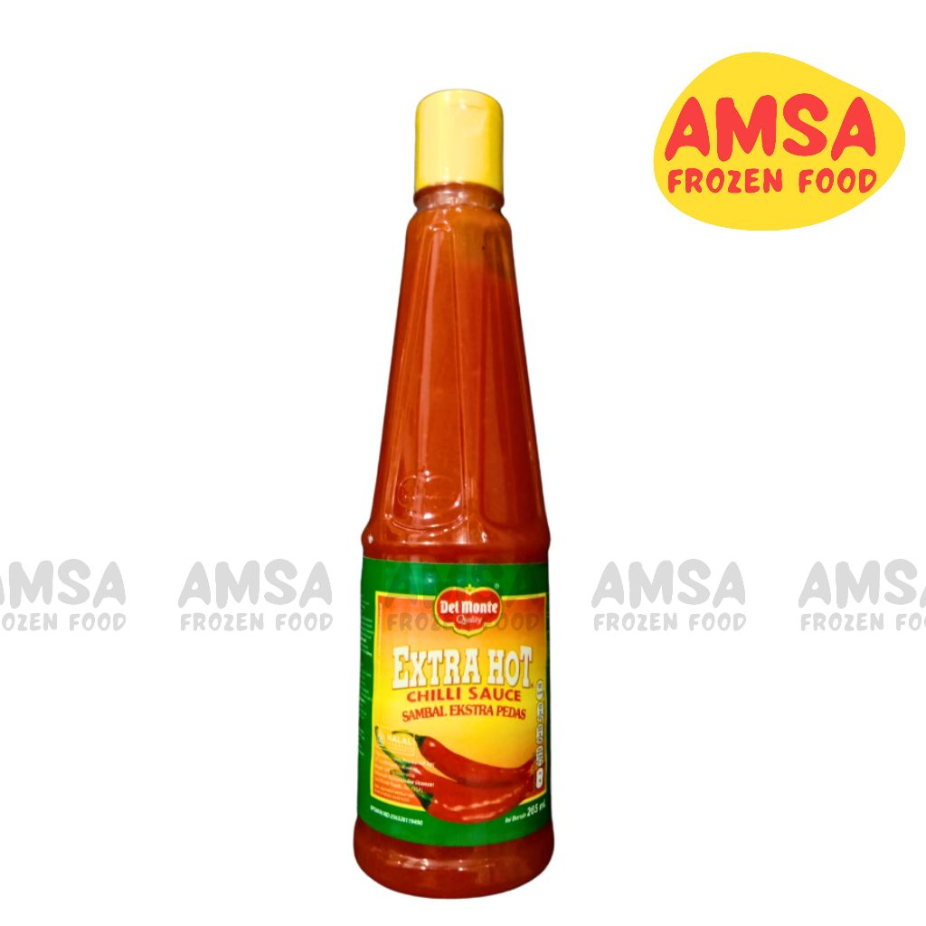 

Delmonte Saus Extra Hot Chilli Pet 265 ml / Saos Cabai Extra Pedas / Saos Cabe