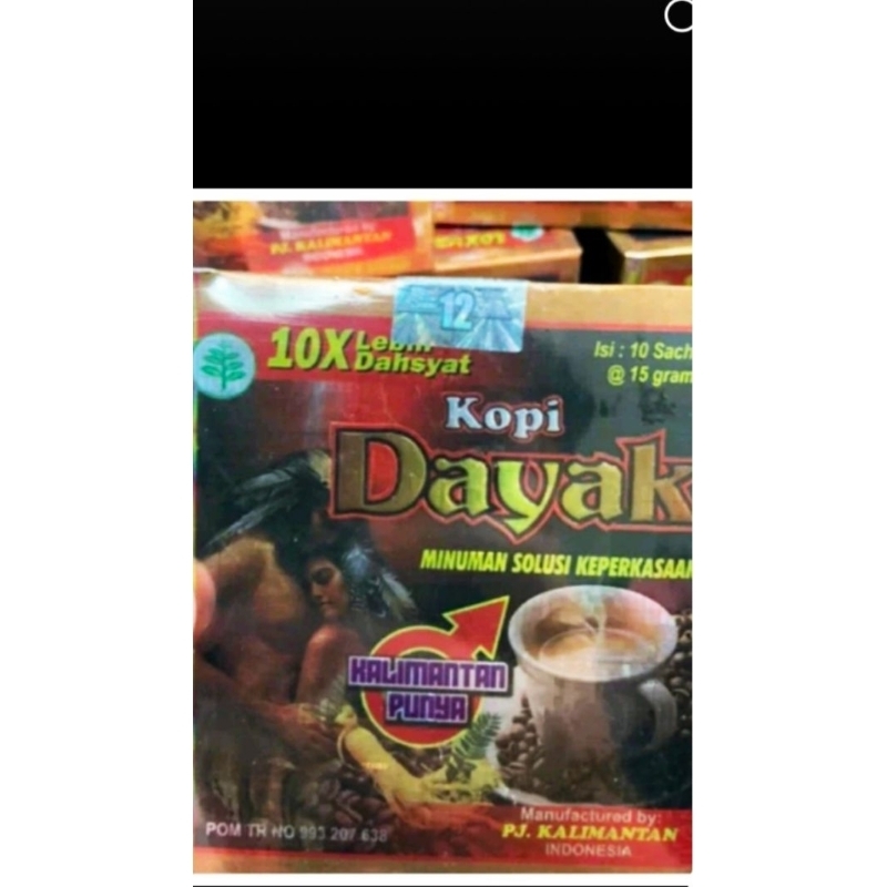 

kopi DAYAK original 100%