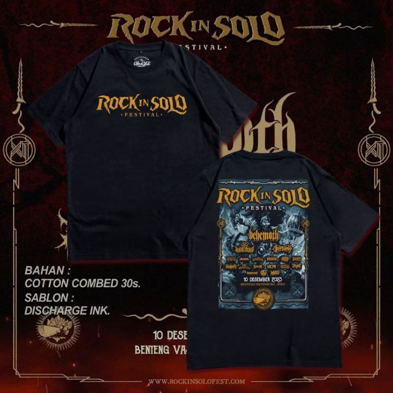 ROCK IN SOLO - KAOS ROCK IN SOLO 2023 - RIS - BEHEMOTH - THY ART IS MURDER - CRYPTOPSY