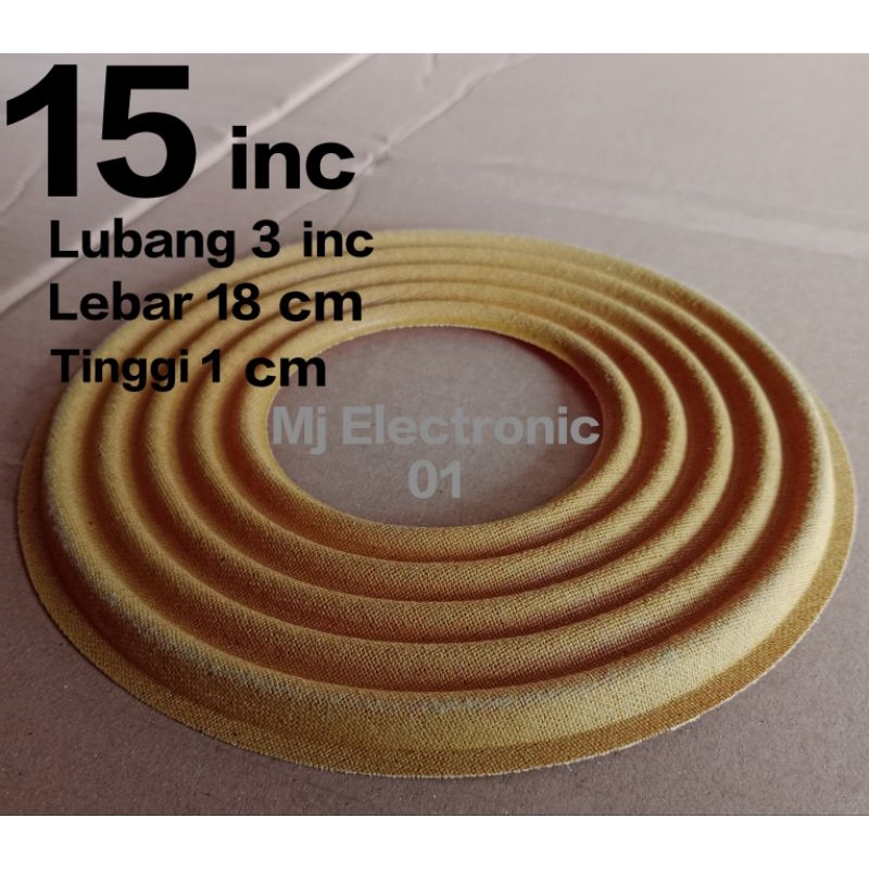 damper speaker 15 in Lubang 3 inc Lebar 18 cm