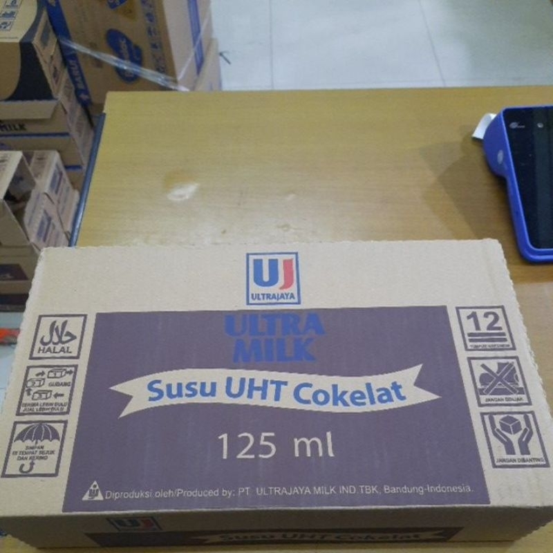 

Ultra Milk Cokelat 125ml 1 dus isi 40pcs