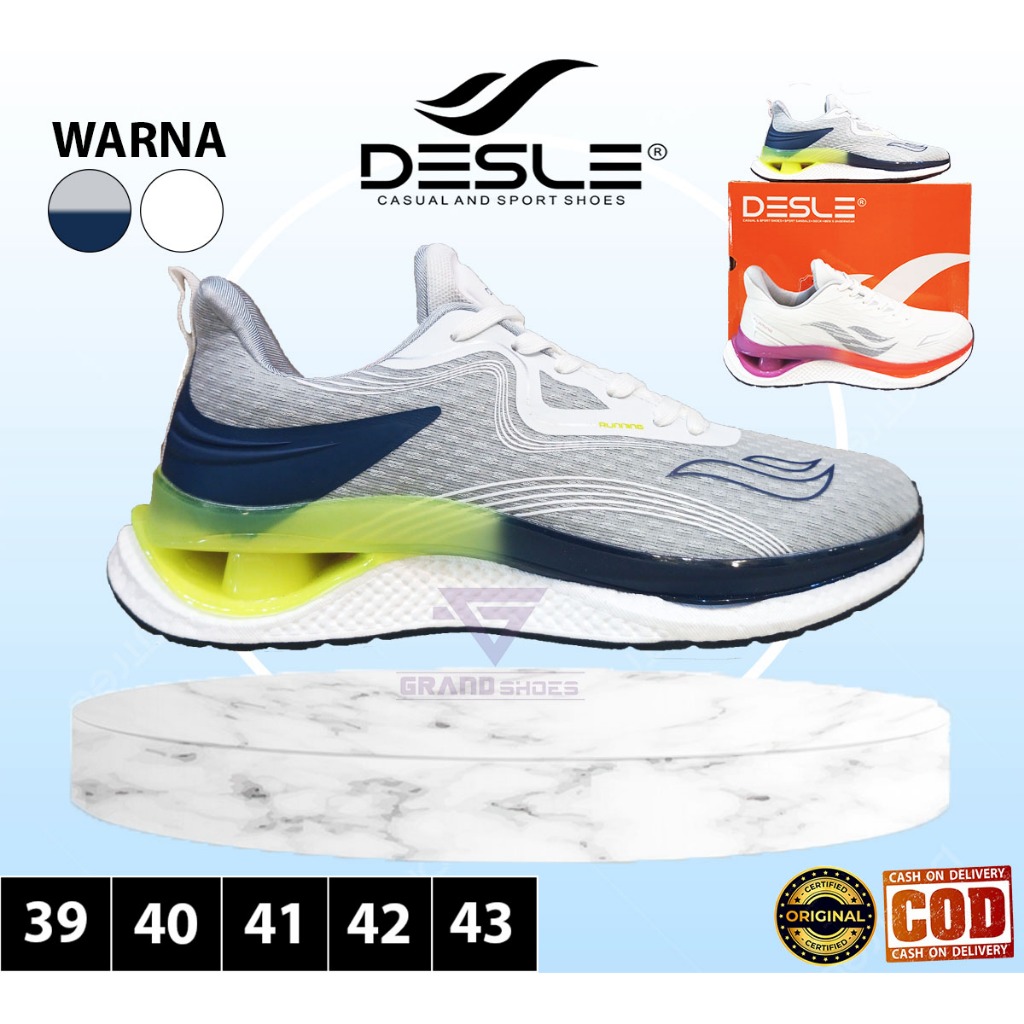 DESLE BIRNGMINGHAM ARIZONA Sepatu Sneakers Sport Running Ringan UNISEX Laki Laki Perempuan Original