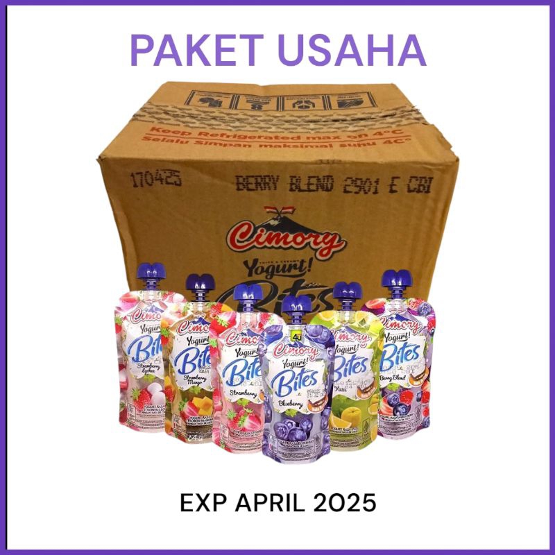 

CIMORY BITES 1 DUS KARTON ISI 24 PAKET USAHA ADA PILIHAN MIX