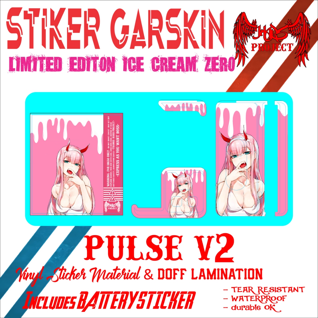 

STIKER GARSKIN EDISI ICE CREAM ZERO TWO