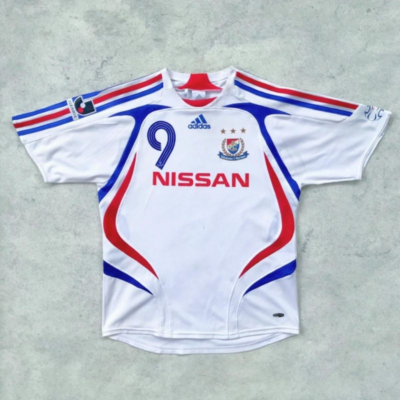 yokohama f marinos away 07/08 vintage jersey