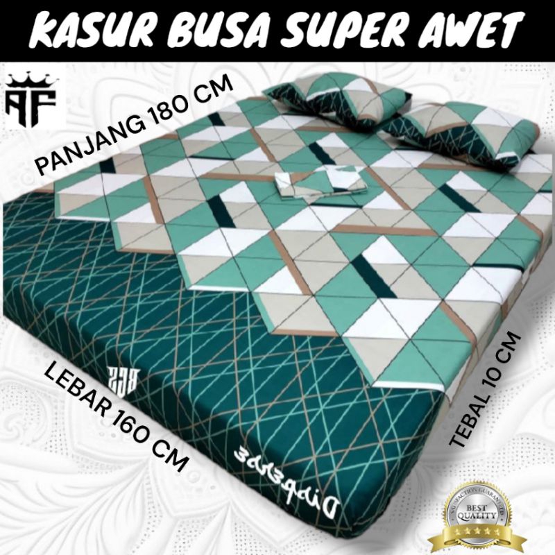 Kasur Busa berkualitas bagus tidak mudah kempes Ukuran 180×160×10 cm muat 4 orang..