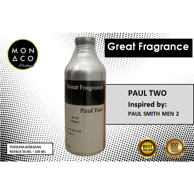 PAUL TWO INSPIRED PAUL SMITHH MAN 2 BY GF - ASLI 100%