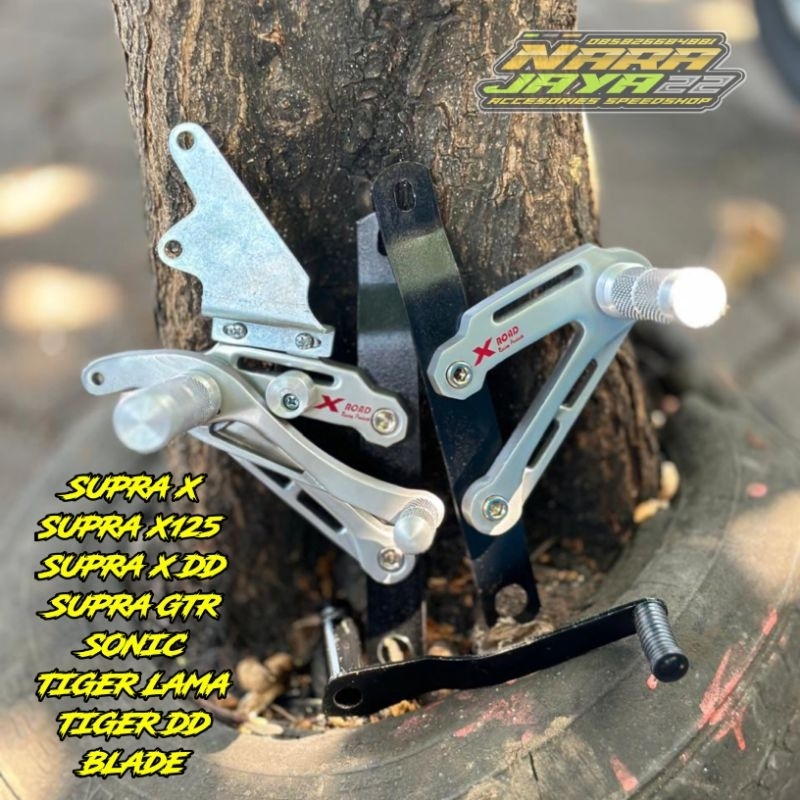 Footstep underbone x road SUPRA X,SUPRA 125,SUPRA 125 DD,SONIC, TIGER LAMA, TIGER DD,BLADE,MX OLD NE