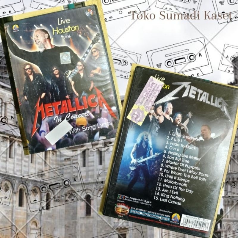 VCD Metallica produksi akurama record