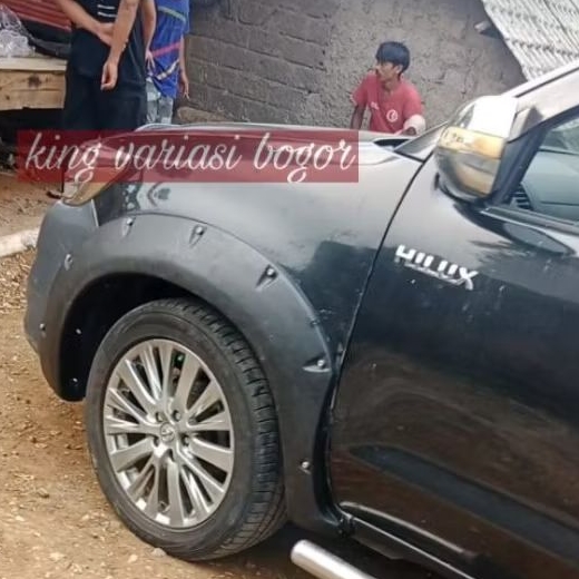 OVER FENDER HILUX VIGO SINGLE CABIN