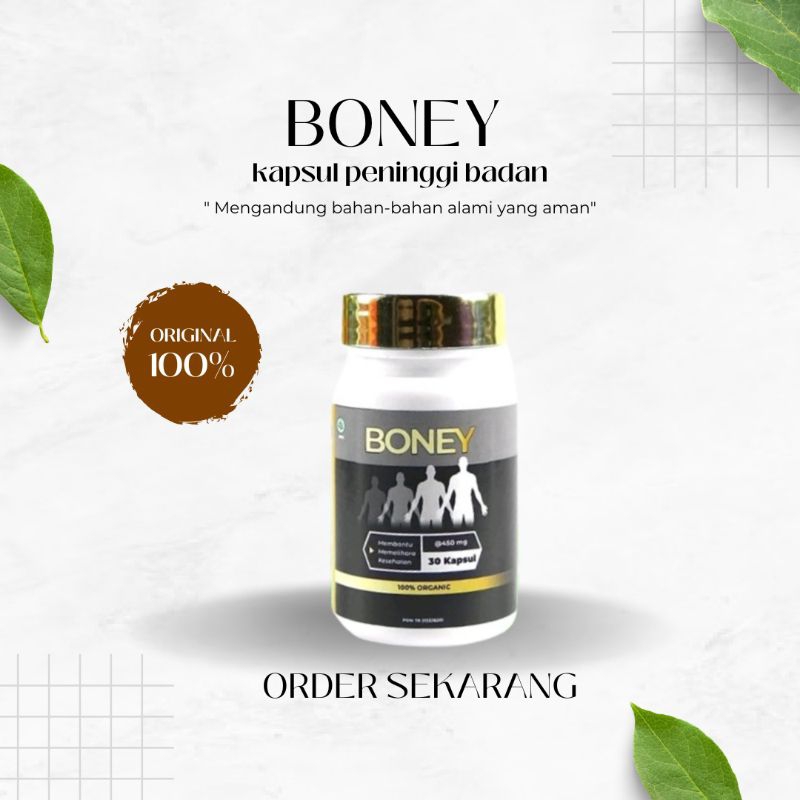 Dr O - Boney/Kapsul Peninggi Herbal/Bantu Naik 5-15 Cm