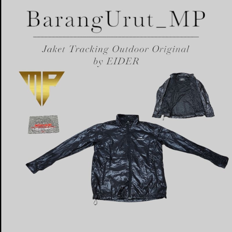 Jaket Tracking Outdoor Brand EIDER Second Original