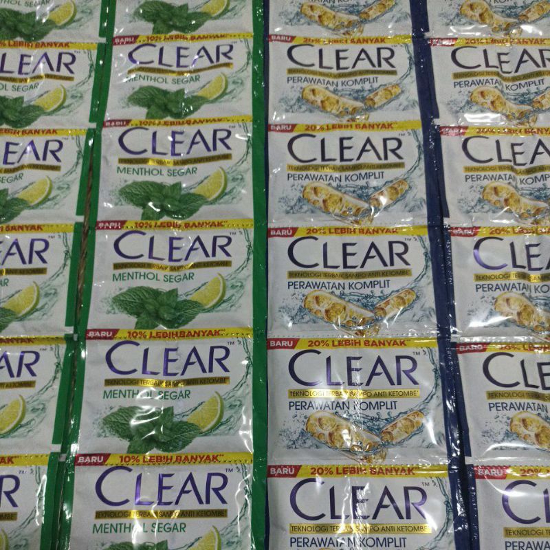 Shampo clear sachet