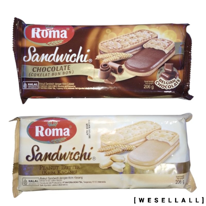 

Biskuit Roma Sandwichi 206 gr | 0082ECE