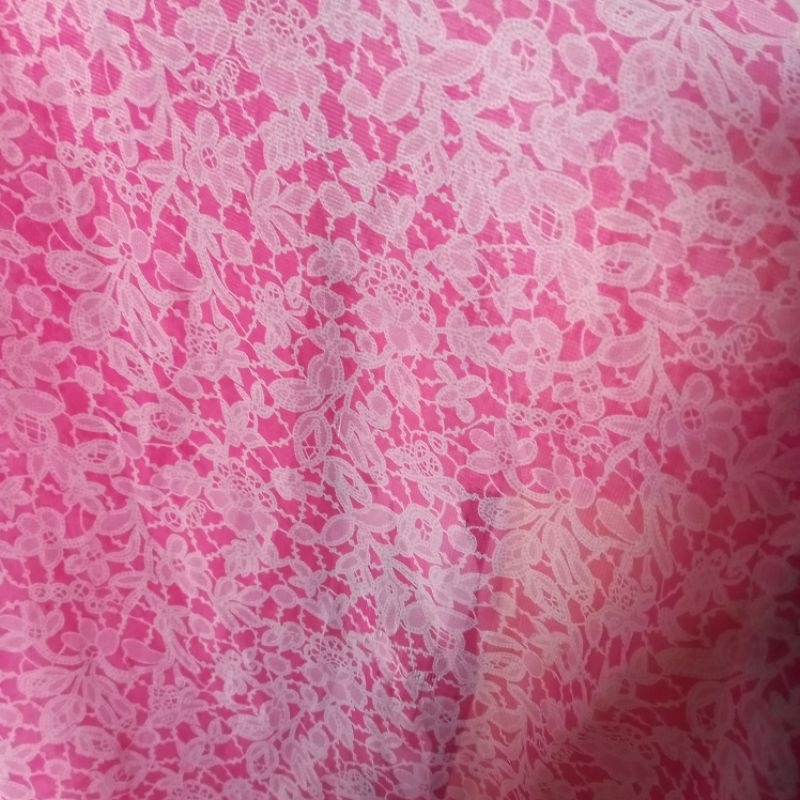 1/2 meter Kain Sifon | Bahan Sifon | Kain Meteran | Sifon Motif | Bahan Import