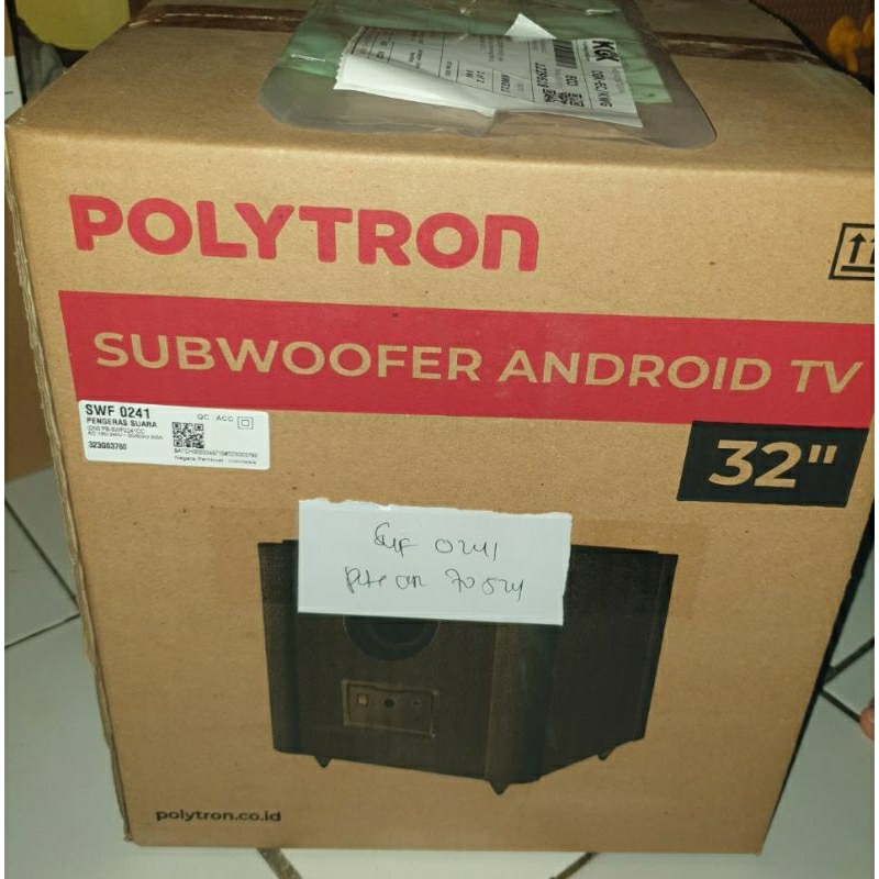 polytron subwoofer Android TV 32" ( SWF 0241 )