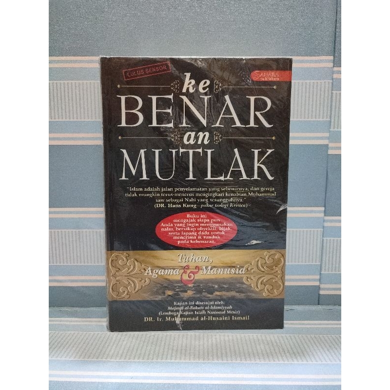 Buku kebenaran mutlak tuhan agama dan manusia lulus sensor