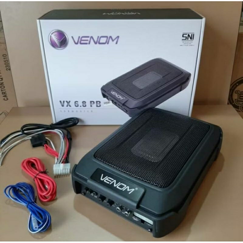 Subwoofer Kolong VENOM VX 68PB Garansi Resmi