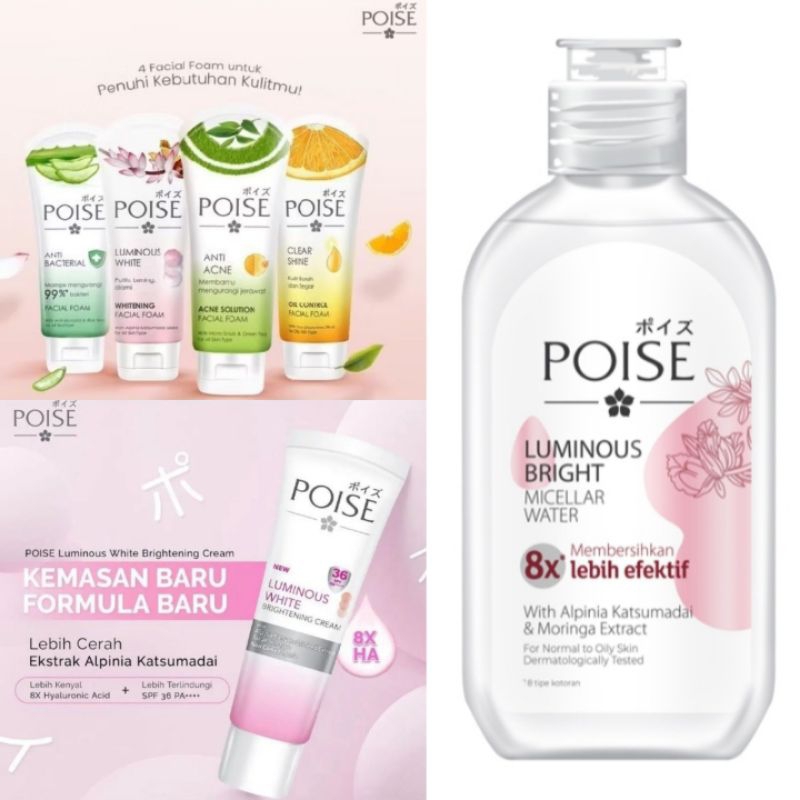 Poise Facial Foam 100ml