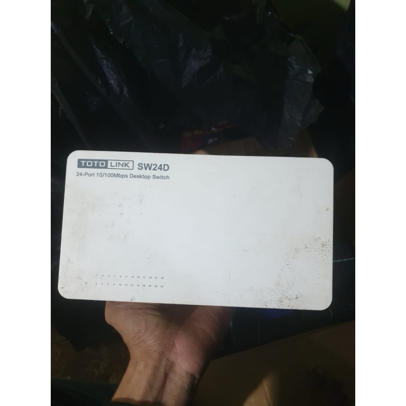 totolink dekstop switch 24-port 10/100 sw24d