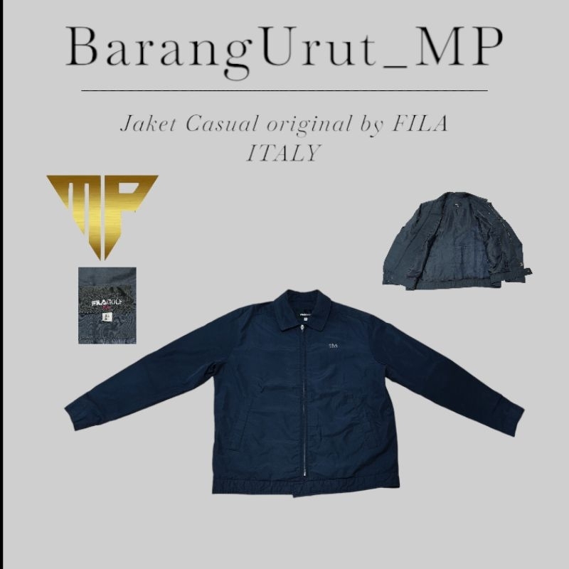 Jaket Casual brand FILA Second Original