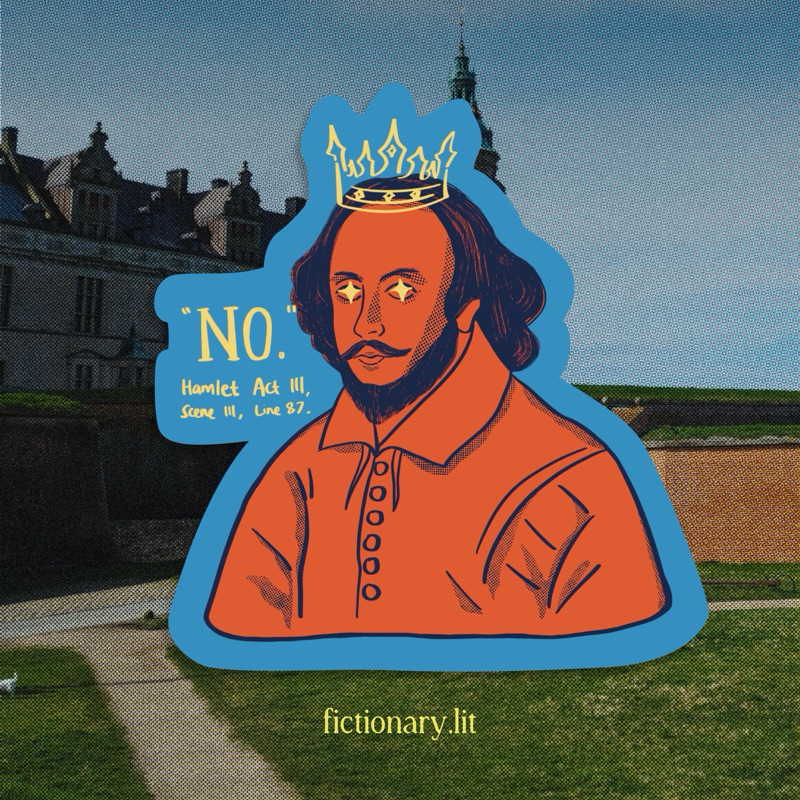 

Shakespeare Vinyl Sticker