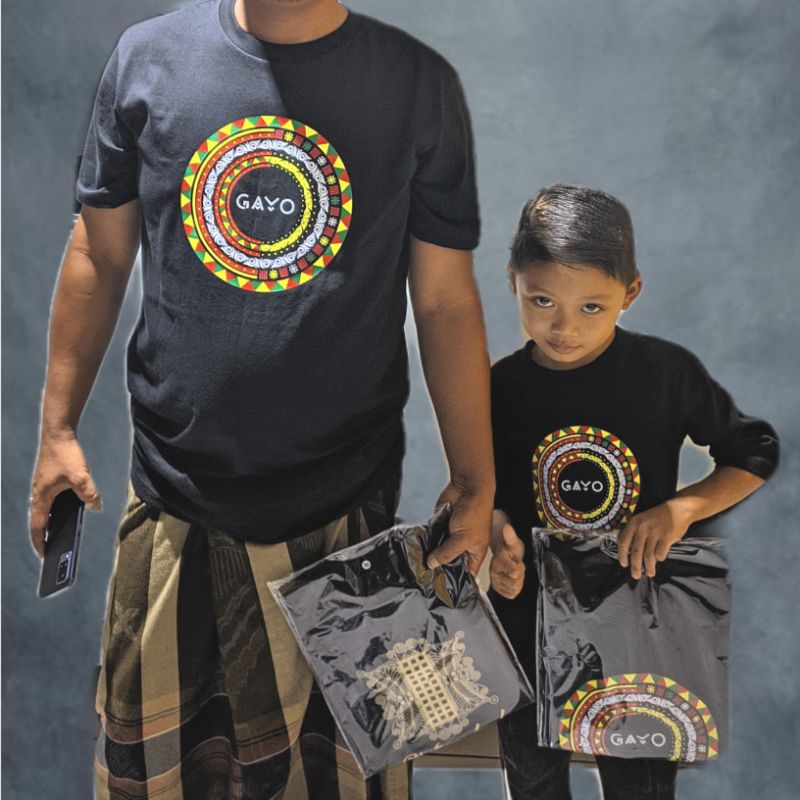 kaos aceh gayo cotton combet 20s premium kaos lengan pendek